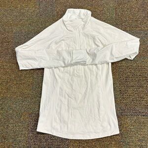 Lululemon define jacket women’s size 10 white 1/4 zip athletic running yoga